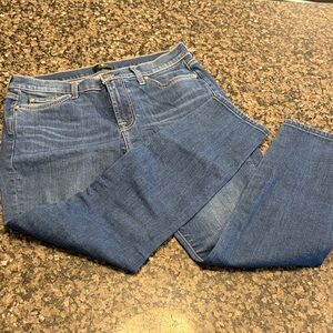 7 For All Mankind Dark Blue Skinny Jeans